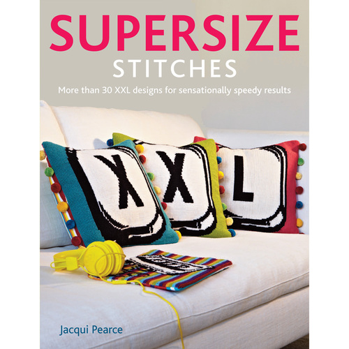 Big Stitch Cross Stitch book by Jacqui Pearce creative behind @pearlandearl, for lovers of Colourful Chic Stitching.  ON AMAZON http://t.co/NpMmeye74q