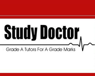 StudyDoctor. An organisation founded on learning. Grade-A Tutors for A-Grade Marks!