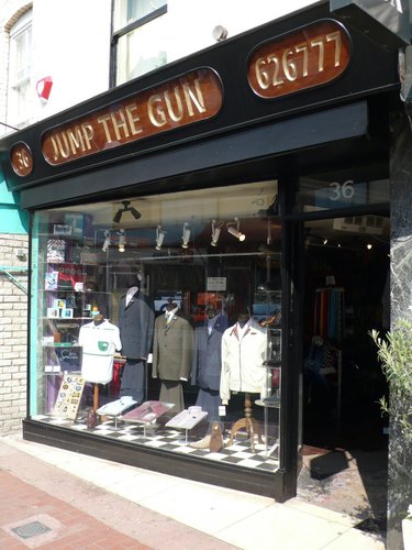 The twitter account for Jump the Gun in Brighton. We sell mod menswear from a button badge to a mohair suit. You can visit our site at http://t.co/YtBfxK2C8L.