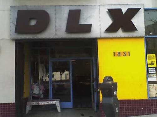 DLX -San Francisco's Deluxe Skateboard Shop 1831 Market St. SF,CA 94103 415.626.5588 Curbside pickup Tue-Thu 11-4, Fri-Sat 10-5.