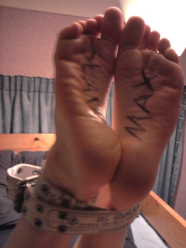 A weird lad into alot of wierd stuff...especially feet