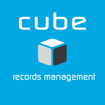 CubeRMS stores and manages all types of records including paperwork, media and film storage.