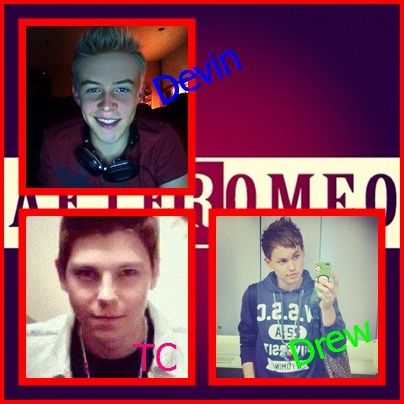 I love everyone in After romeo but TC and Drew and devin are my fav 3