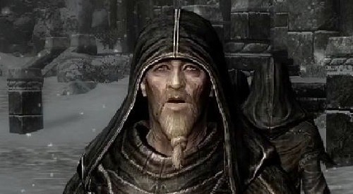 Sitting atop the highest peak in Tamriel, getting my skooma on with my bro's. Master of Thu'um, lord of pussy, has a grey beard.