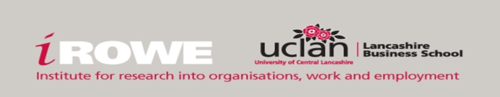 iROWE encourages the conduct and dissemination of high quality academic research into organisations, work and employment. @UCLanLSBE