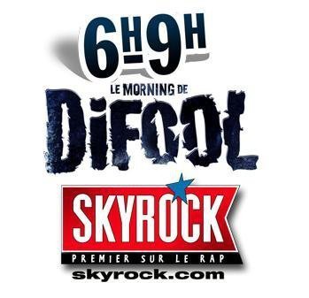 Le « Morning de Difool » 6h-9h sur Skyrock 
Compte Officiel 
https://t.co/B1YSt7yu