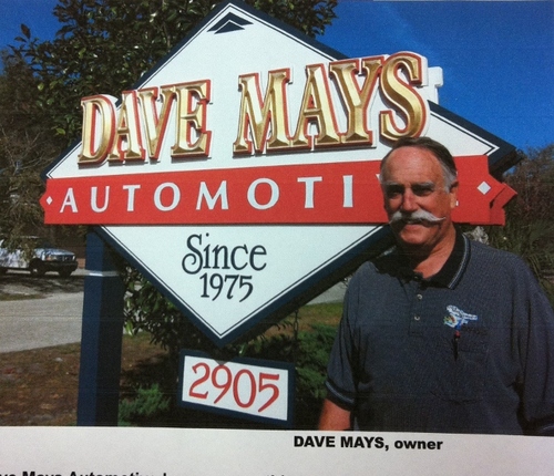 DaveMaysAuto's profile picture. Full Service Automotive Repair Shop. Motto: We Get The Bugs Outta Your Car!