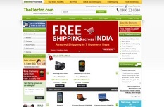 The Electro is an online shopping store in India.