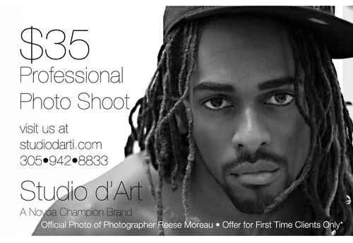 Conceptualized in 2005 and est. in 2008 by Novoa Champion. Studio d’Art is a company
that provides media services specializing in Photography & Videography.