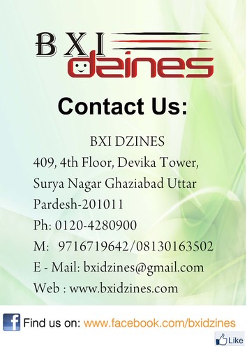 We take this opportunity to introduce ourselves as one of the fastest growing firm of Graphic Designers based in Delhi,offering a comprehensive range of product