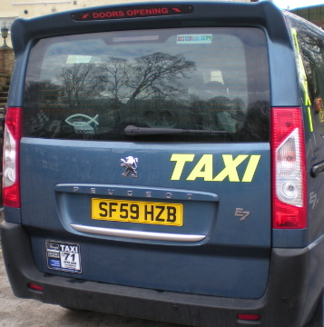 Taxi service for up to seven passengers between Harrogate district and any mainland UK airport.