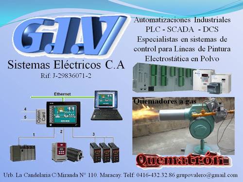 G.I.V Sistemas Eléctricos C.A
Automatizaciones Industriales