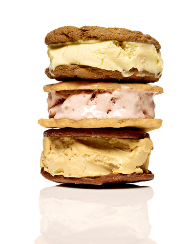 We are the maker and seller of delicious artisanal homemade ice cream cookie sandwiches!
