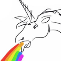 A weekly comic featuring unicorns, bacon, and the occasional poop joke.