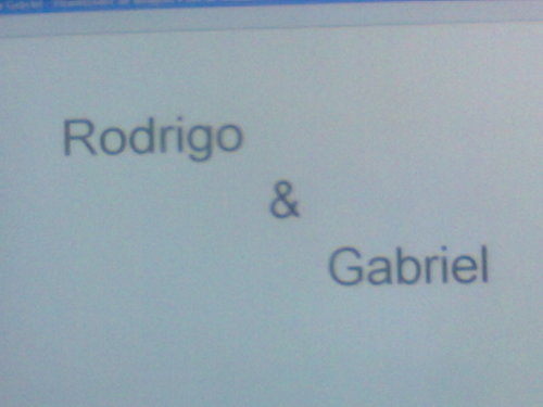 Twitter Oficial Da Dupla Rodrigo e Gabriel atualizado pela própria Dupla!!!! Sigam também @Rodriguin_10 e @G_EscobarMR