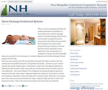 New Hampshire Contractors Cooperative Network
