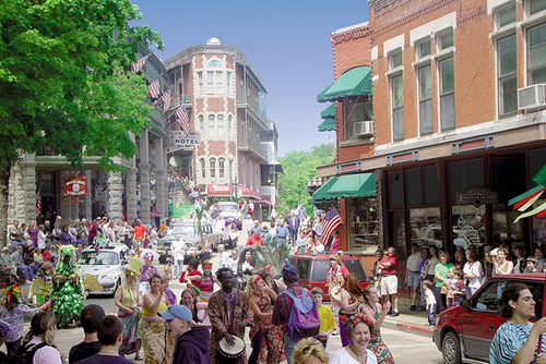 Eureka Springs, a Victorian village nestled in the Arkansas Ozarks, is the perfect Extraordinary Escape for families, couples, brides, bikers & groups.
