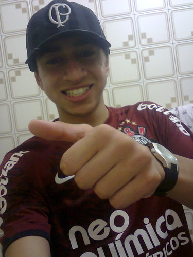 -                                irmão do @_mdoria :) &&' louco pelo #CORINTHIANS.