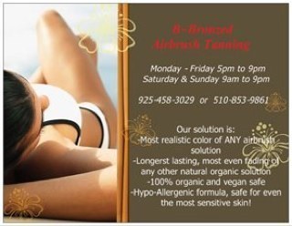 B_Bronzed_Tan's profile picture. ☀Mobile Organic Airbrush Tanning ☀️Serving the East Bay☀️ ☀️510-853-9861☀️