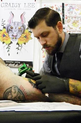 electric_gent's profile picture. I travel the world, I tattoo, I paint, I write for skin deep magazine, I drink tea, I am a gentleman, I am Craigy Lee.