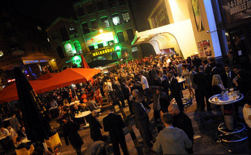 Liverpool's Biggest night life area. 
Situated just off Bold Street and featuring the biggest bars in Liverpool.