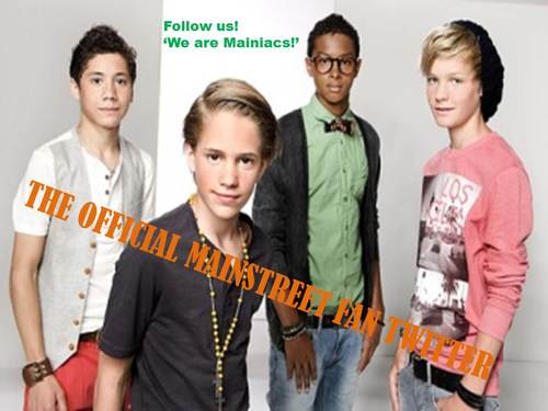 Dit is THE OFFICIAL Mainstreet Fan Twitter. We love Daan, Nils, Owen en Rein. Follow us voor de leukste tweets over @TweetMainstreet. 'We are Mainiacs!'