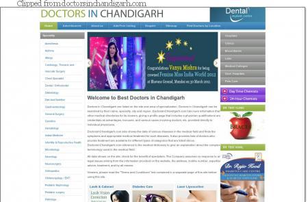 Doctors in Chandigarh: Doctor Portal for free local listing, advertising and information about doctors, hospitals, surgeons in Chandigarh, Panchkula, Mohali.