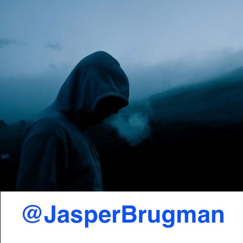 For an active profile, Follow me via @jasperbrugman