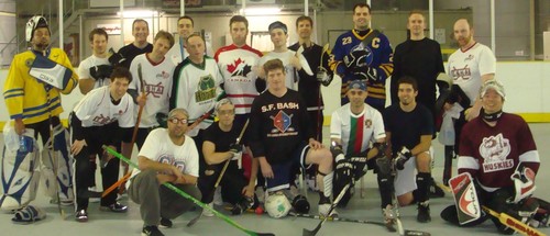 We play ball/street hockey in and around Tokyo. Veterans, newbies, men, women, Japanese, and non-Japanese, and anyone else are welcome to join.
