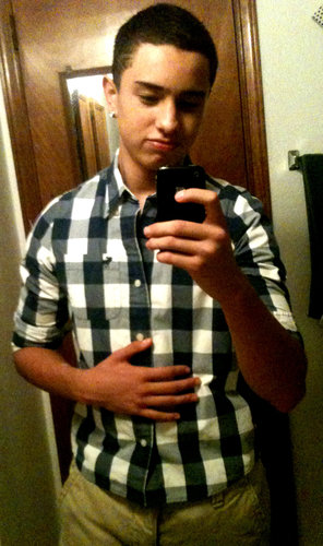 Cristianღ my bestfriend so back off(; #madswag #teamsingle so HHU'3(: #FollowOrSwallow - @drizzy_gizzy ♡