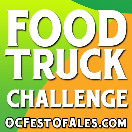 Food Truck Challenge - an event of Anaheim's OC Fest of Ales. Sample food tastes using beer as an ingredient as you take a break from sampling over 100 beers!