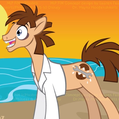 mlp_drdoof's profile picture. If you're part of O.W.C.A. you're automatically my arch nemesis.  Anyways, I make evil inventions.. Most likely ending in inator. I'm a pony because of one!(RP)