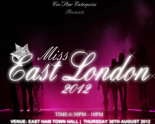 The Miss East London, Twitter page.. Ask question etc etc..