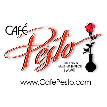 The origins of Café Pesto lay in the quaint harbor town of #Kawaihae w/ a small take-out pizzeria that began in 1988. #Hilo. #Hawaii. #FineDining. #Restaurant.