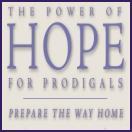 If your child is a prodigal, you need the transforming power of hope. Book written by Karen Sebastian to inspire, encourage and instill hope.