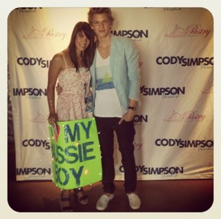 I'm just a 15 year old girl living her life the best way she can(: @codysimpson followed me 7-15-12
