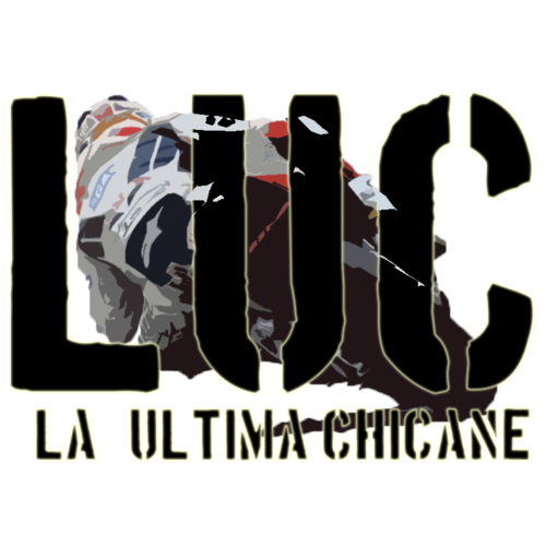Dedo al freno, diestra desacelerando, rodilla al suelo, es La Última Chicane. De amantes de las motos para amantes de las motos.