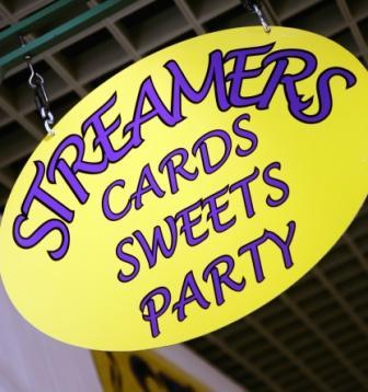 Streamers. Cards, party, sweets. Follow for latest news & offers! Exeter Harlequins Centre & Cowick Street, Torquay, Plymouth, Okehampton & Cullompton.