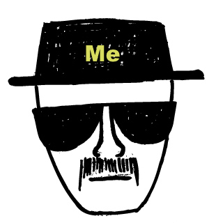 I like symmetrical heads. Long walks on the beach. Skyler's breakfasts. And Walt and/or Heisenberg.