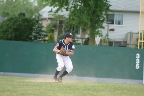 Second base for the 2012 OBA AA CHAMPIONS, 2008, 2011, 2013, 2014, 2021 NDBA Champions. 2012 Welland sports team of the year. Thorns