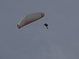 Being two of my favorite things: Paraglider pilot and Dad.