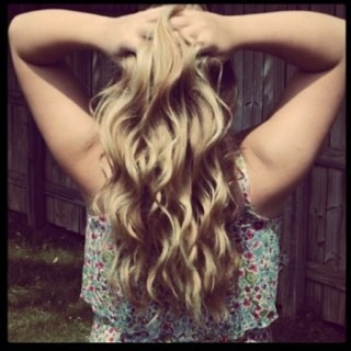California bound blonde.