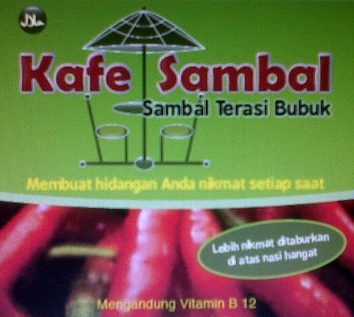 kafesambal's profile picture. Sambal nyentrik bikin makan jadi asik!| produk terbaru: SAMBAL TERASI BUBUK. 1 Toples Rp. 18.000|order sms +6287809464484|✉  kafesambal19@gmail.com