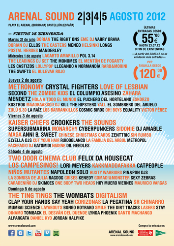 si crees que te estan tomando el pelo los del arenal sound... haznoslo saber y haremos que corra la voz