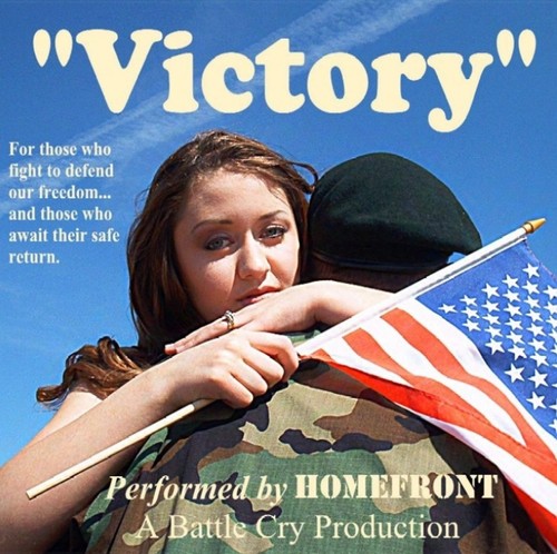 This song beautifully expresses what is in the heart of every military wife and gf...search Victory Homefront on iTunes for a FREE sample