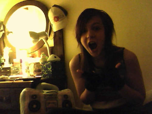 People tell me I don't listen...or something like that.
I shall take over the world! With sporks, napkins, and Styrofoam!
Music is my life, love it so much!!