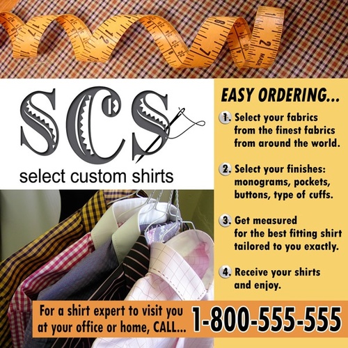 We are a high end mens mobile tailor offering bespoke tailoring, made to measure, and custom designed men's dress shirts, suits and jackets.