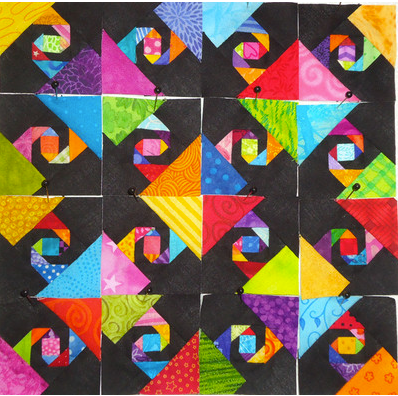 CottonFrolic's profile picture. Houston-area quilter Carol Maclaskey. Owner of Cotton Frolic. Spending my days designing and creating colorful quilt confections!