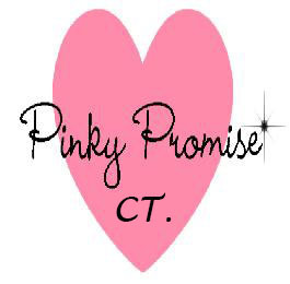 To be on the giveaway list please send name, and address to ctpinkypromise@gmail.com & a purchase confirmation will be sent to you ASAP