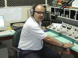 Locutor -  Rádio Universidade fm Alfenas Mg